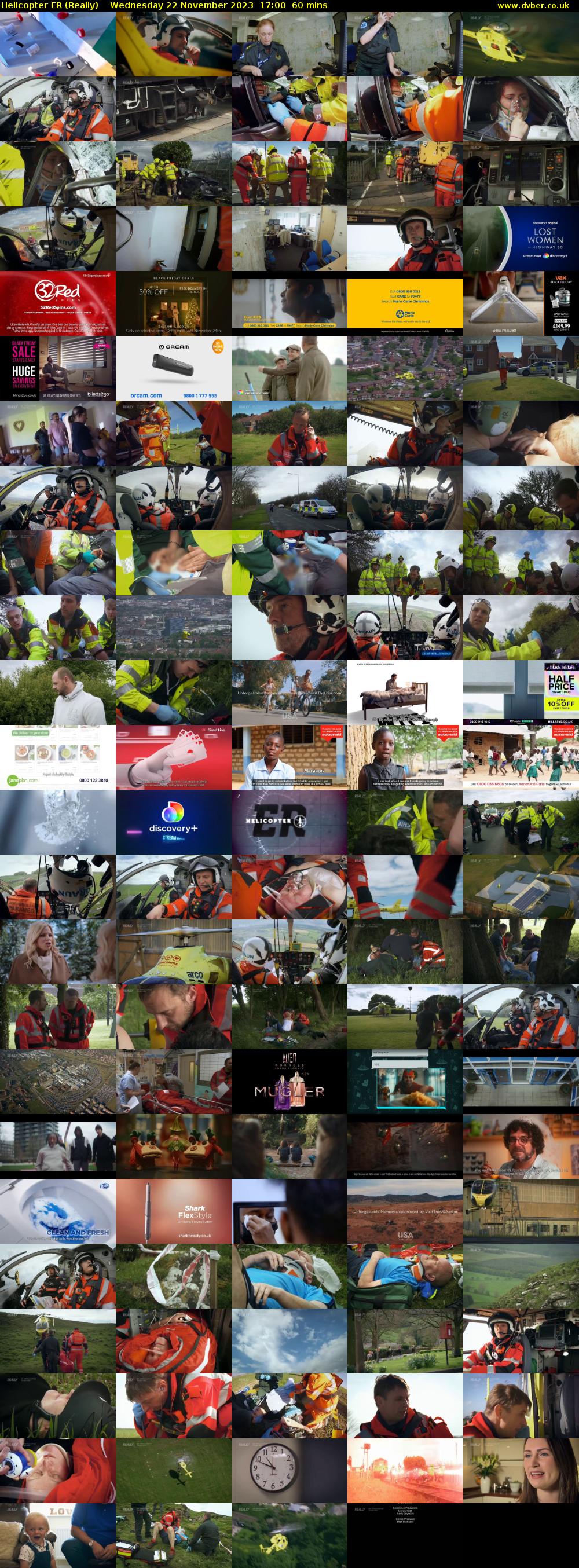 Helicopter ER (Really) Wednesday 22 November 2023 17:00 - 18:00