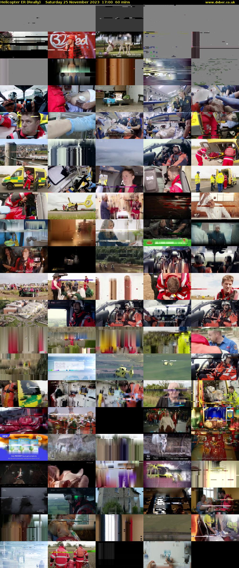 Helicopter ER (Really) Saturday 25 November 2023 17:00 - 18:00
