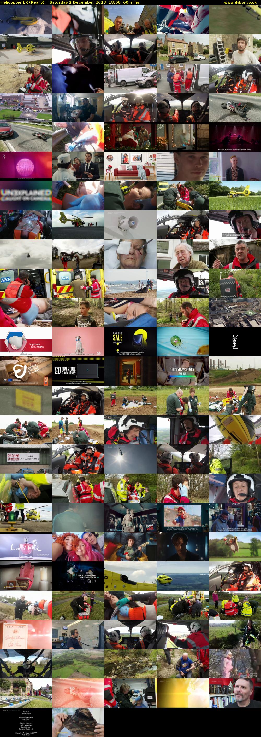 Helicopter ER (Really) Saturday 2 December 2023 18:00 - 19:00