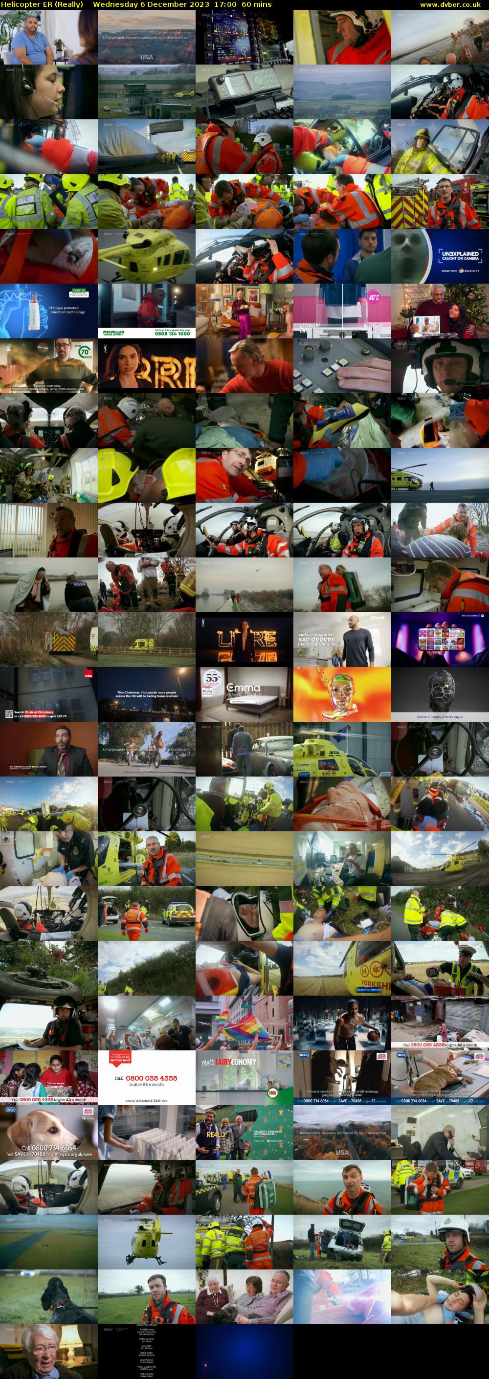 Helicopter ER (Really) Wednesday 6 December 2023 17:00 - 18:00