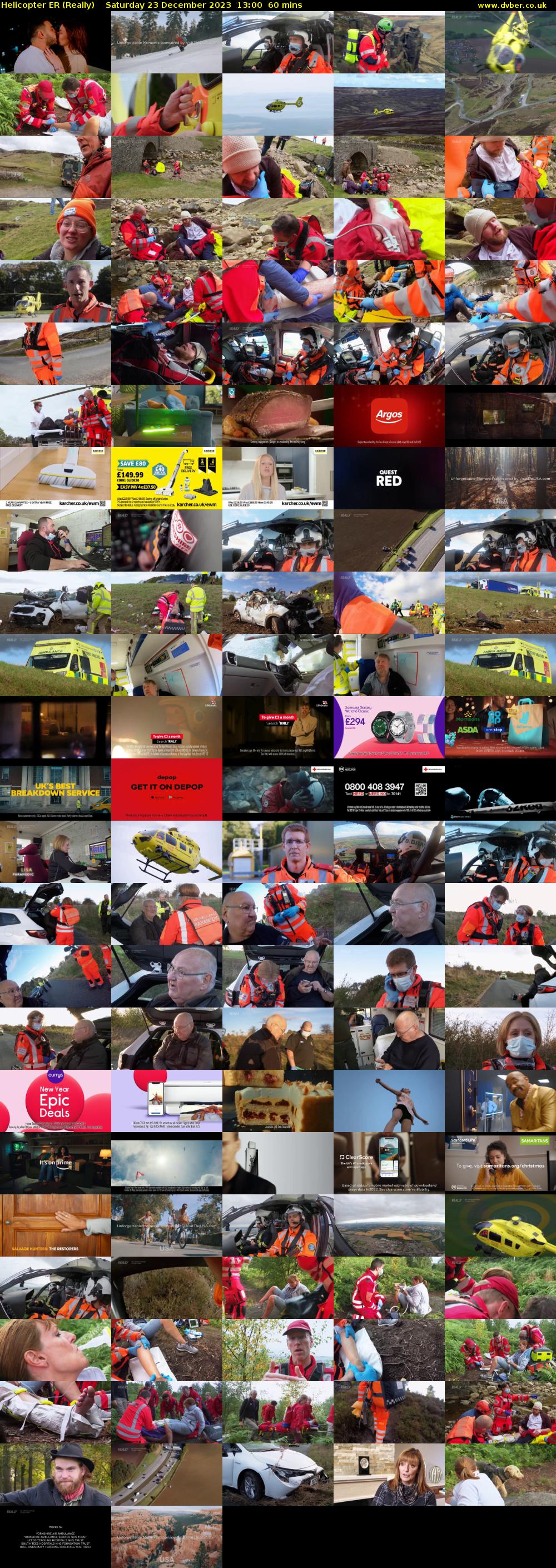 Helicopter ER (Really) Saturday 23 December 2023 13:00 - 14:00