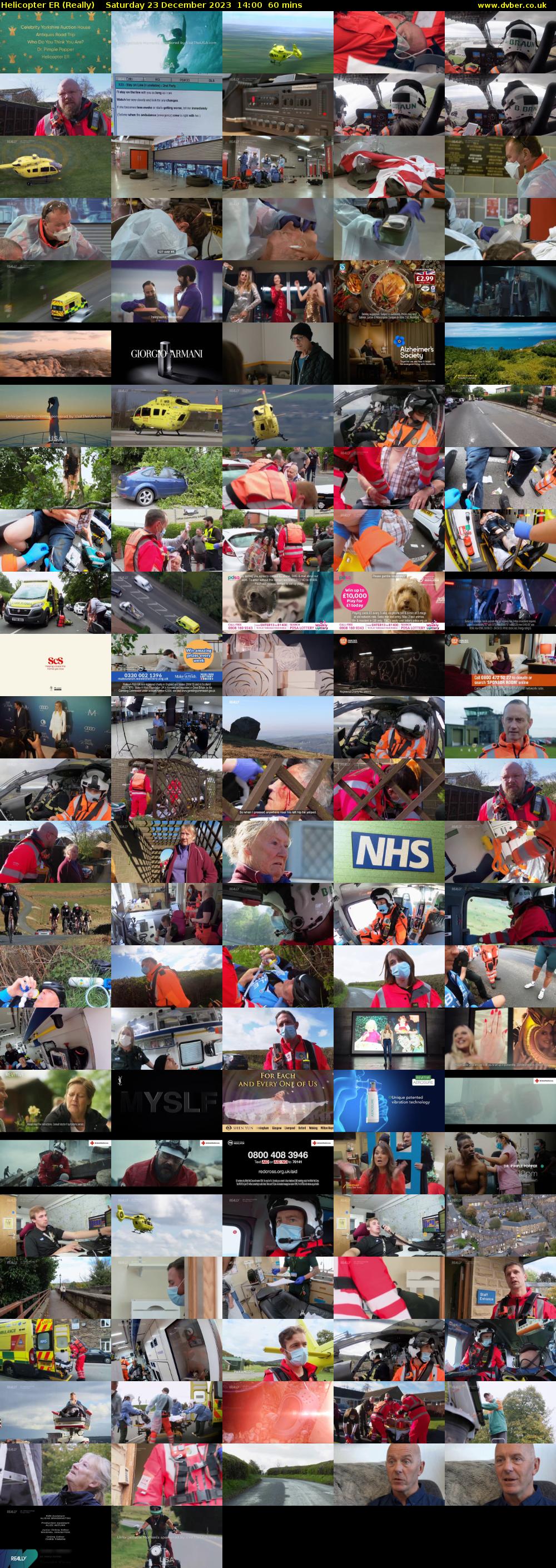 Helicopter ER (Really) Saturday 23 December 2023 14:00 - 15:00