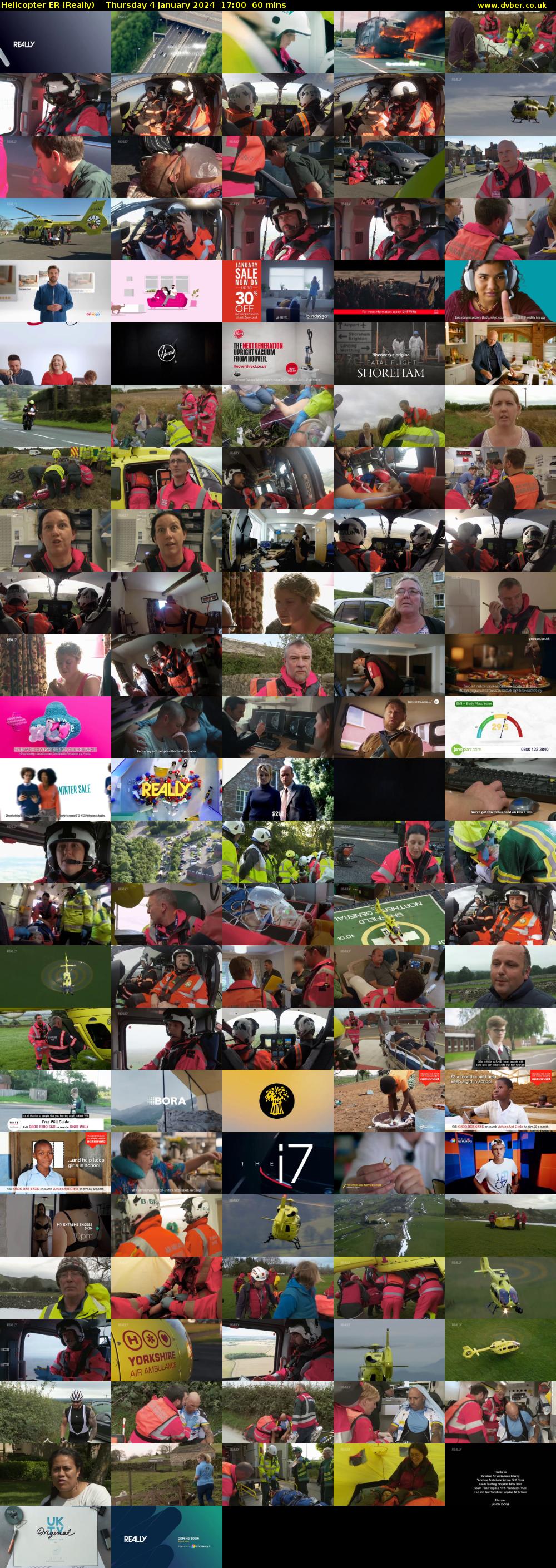 Helicopter ER (Really) Thursday 4 January 2024 17:00 - 18:00