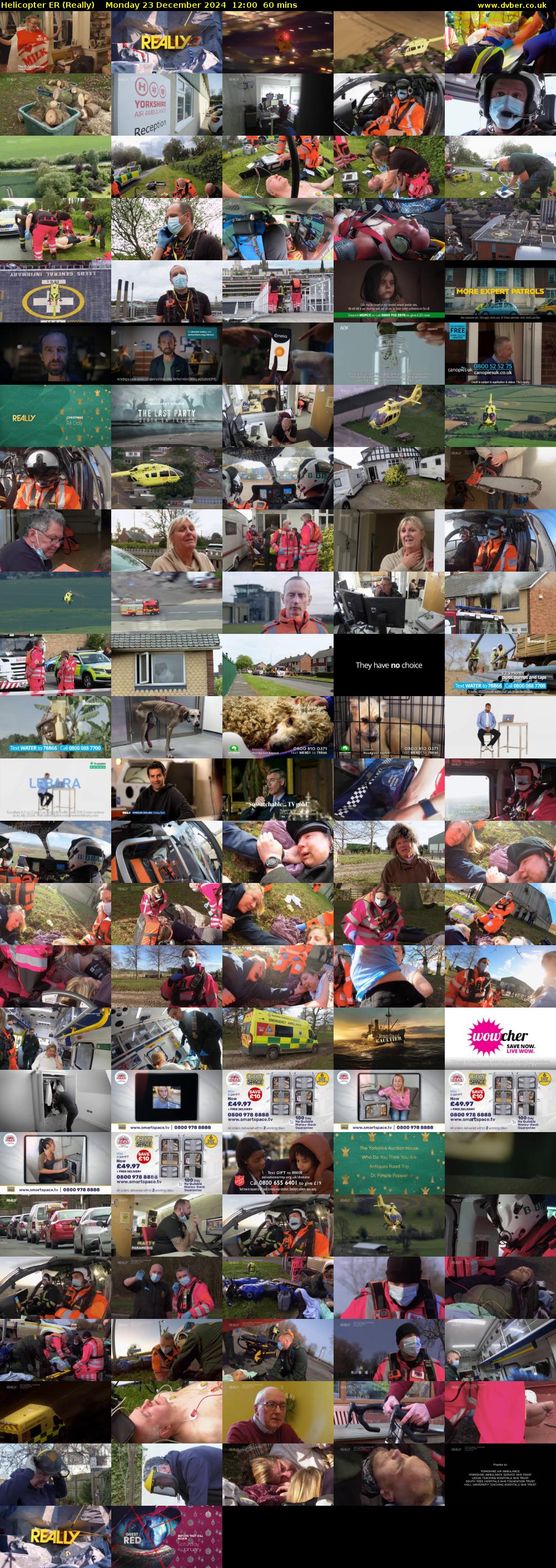 Helicopter ER (Really) Monday 23 December 2024 12:00 - 13:00