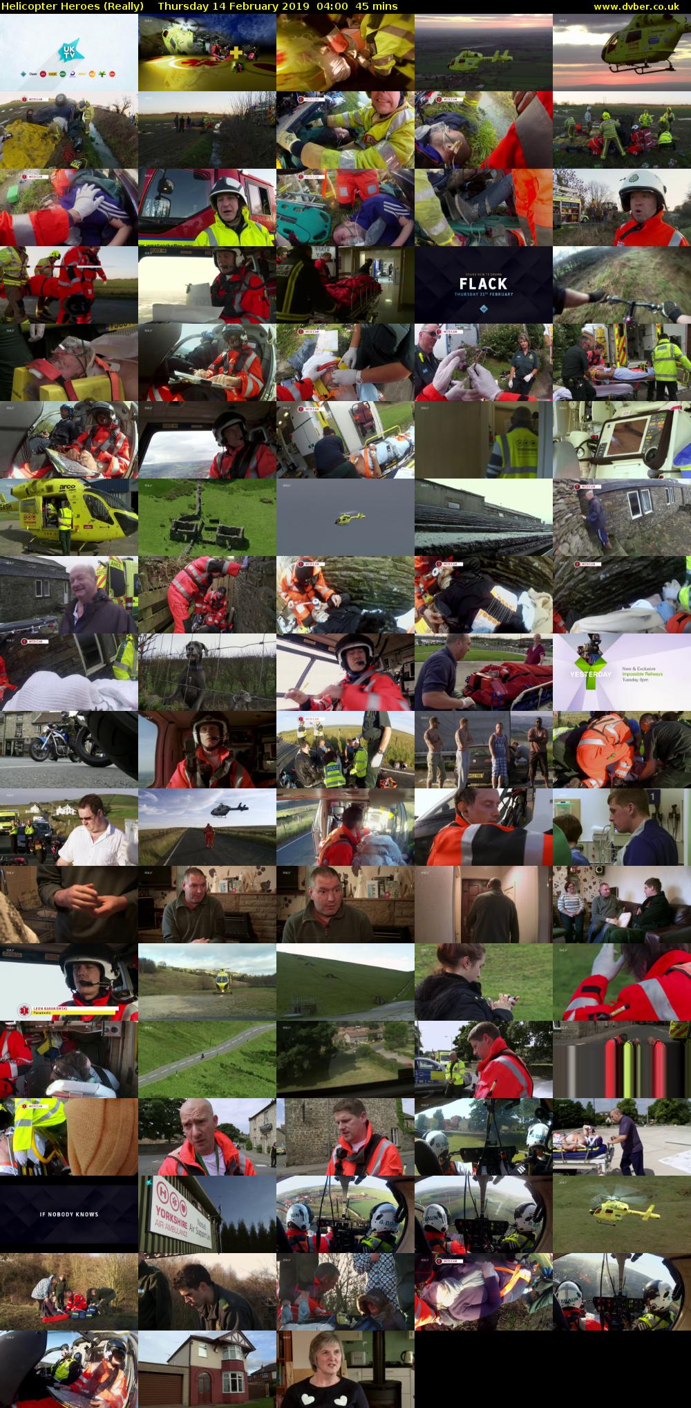 Helicopter Heroes (Really) Thursday 14 February 2019 04:00 - 04:45