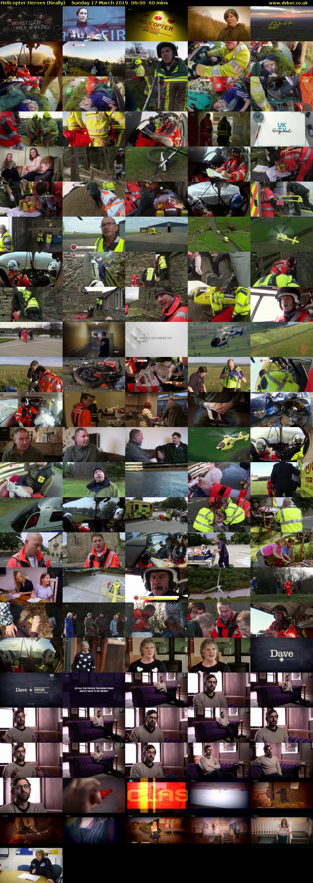 Helicopter Heroes (Really) Sunday 17 March 2019 06:00 - 07:00