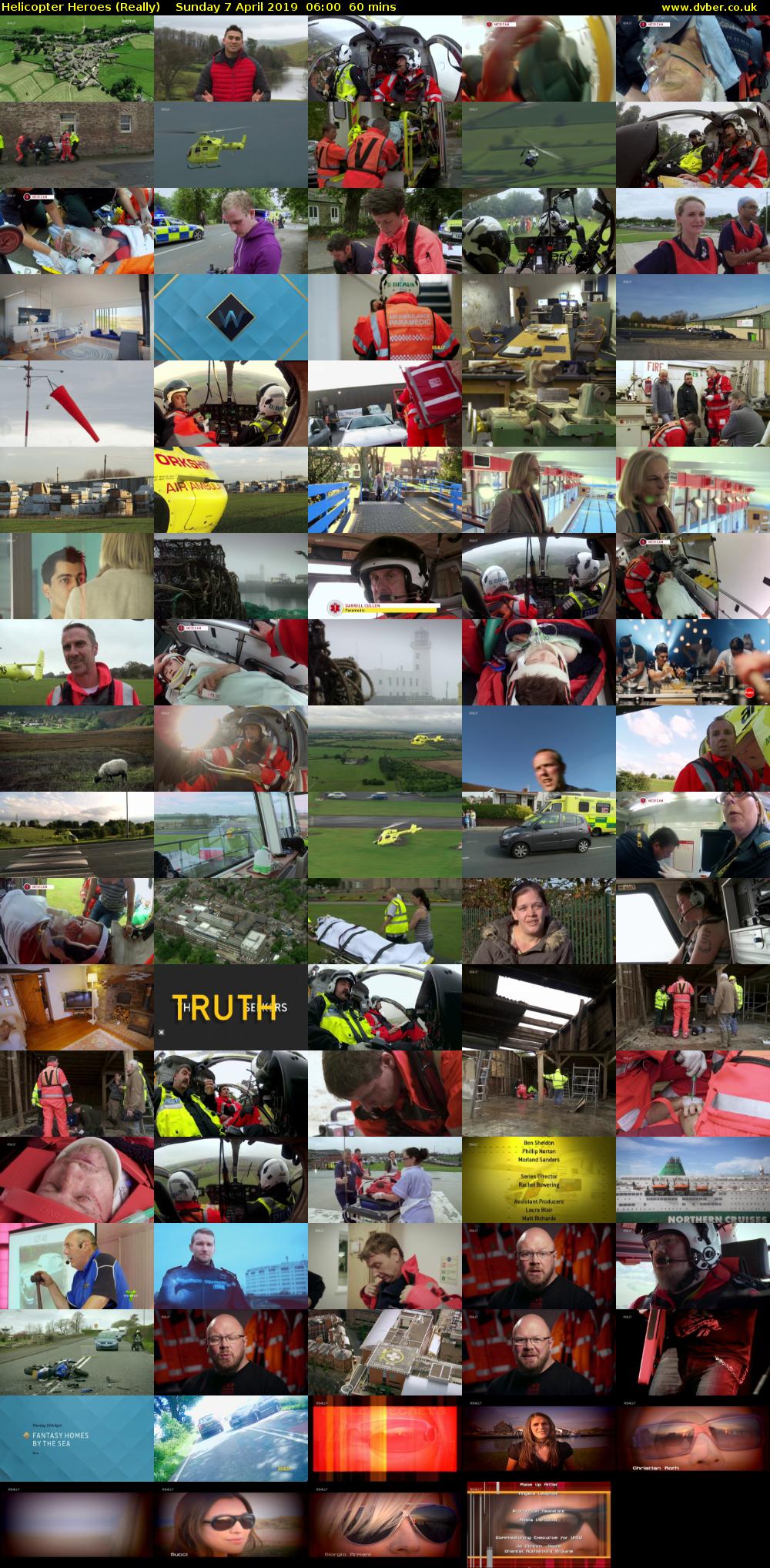 Helicopter Heroes (Really) Sunday 7 April 2019 06:00 - 07:00