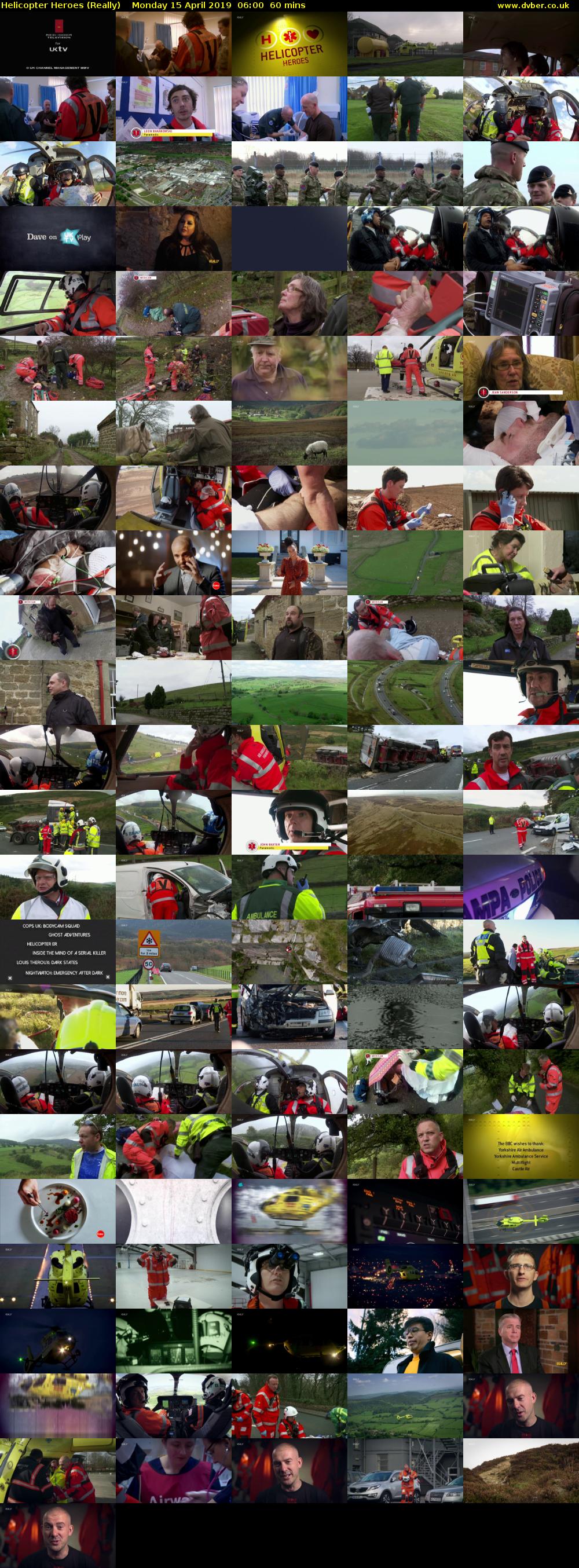 Helicopter Heroes (Really) Monday 15 April 2019 06:00 - 07:00