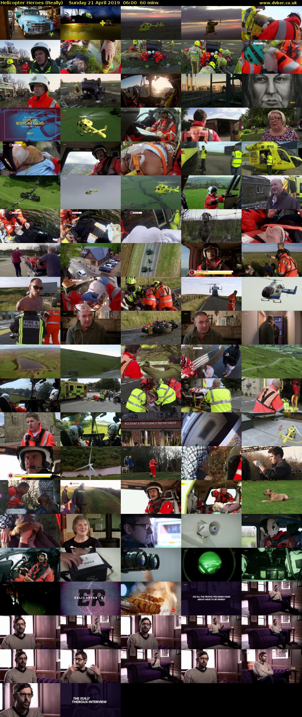 Helicopter Heroes (Really) Sunday 21 April 2019 06:00 - 07:00