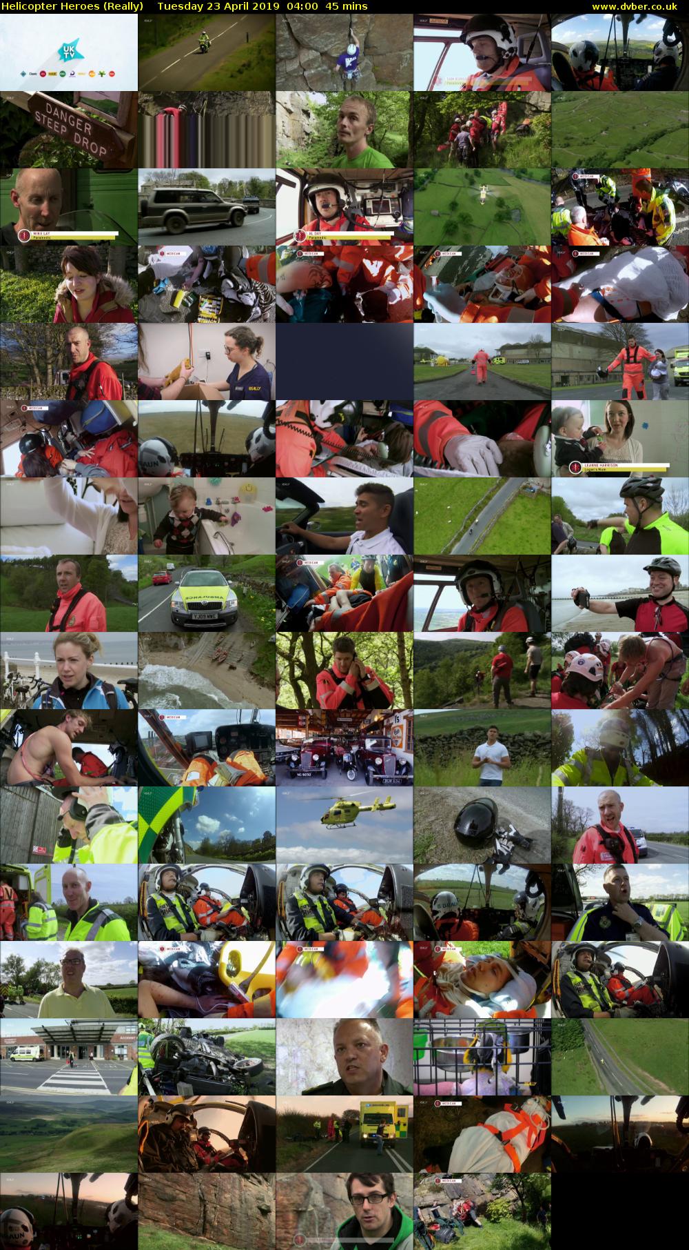 Helicopter Heroes (Really) Tuesday 23 April 2019 04:00 - 04:45