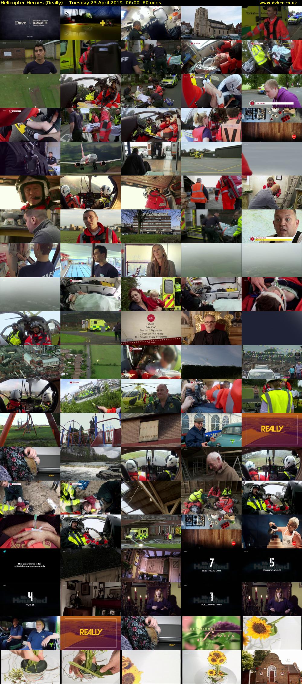 Helicopter Heroes (Really) Tuesday 23 April 2019 06:00 - 07:00