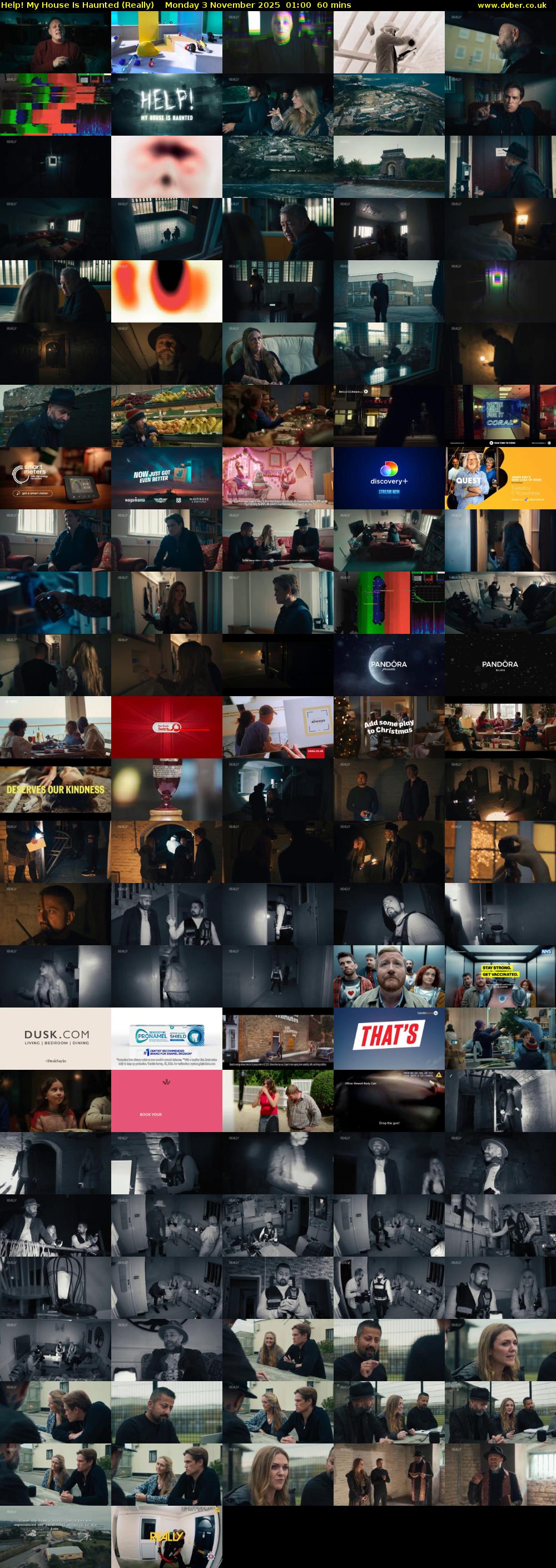 Help! My House Is Haunted (Really) Monday 3 November 2025 01:00 - 02:00