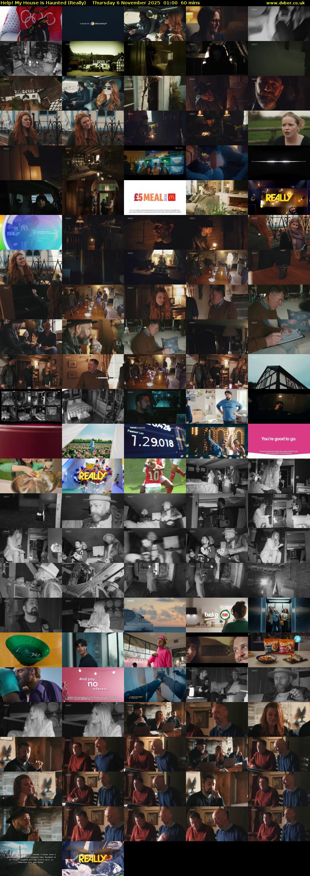 Help! My House Is Haunted (Really) Thursday 6 November 2025 01:00 - 02:00