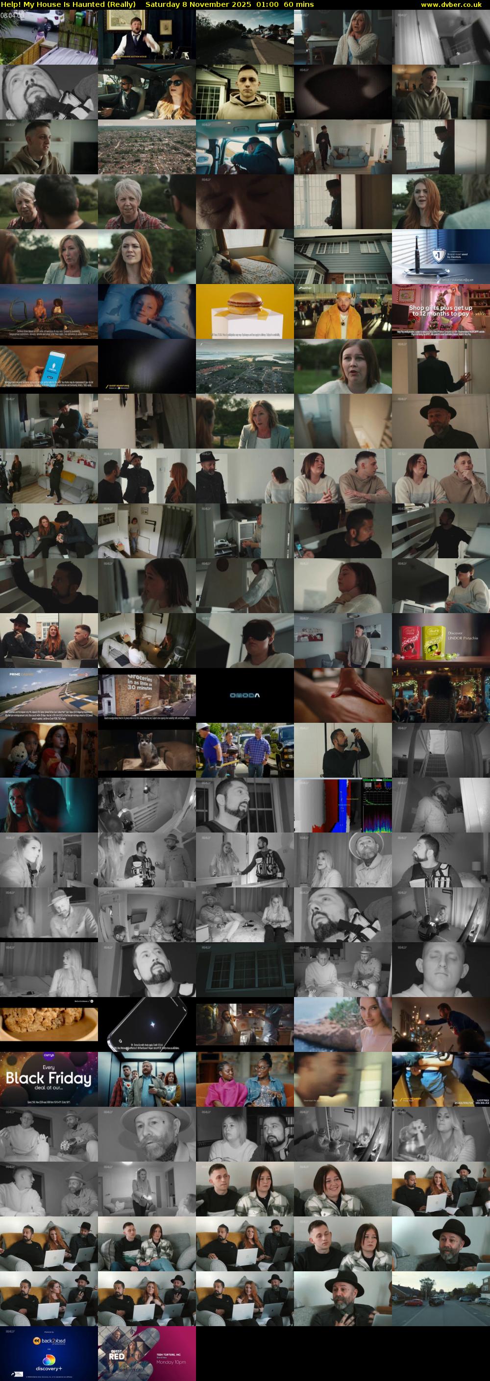 Help! My House Is Haunted (Really) Saturday 8 November 2025 01:00 - 02:00