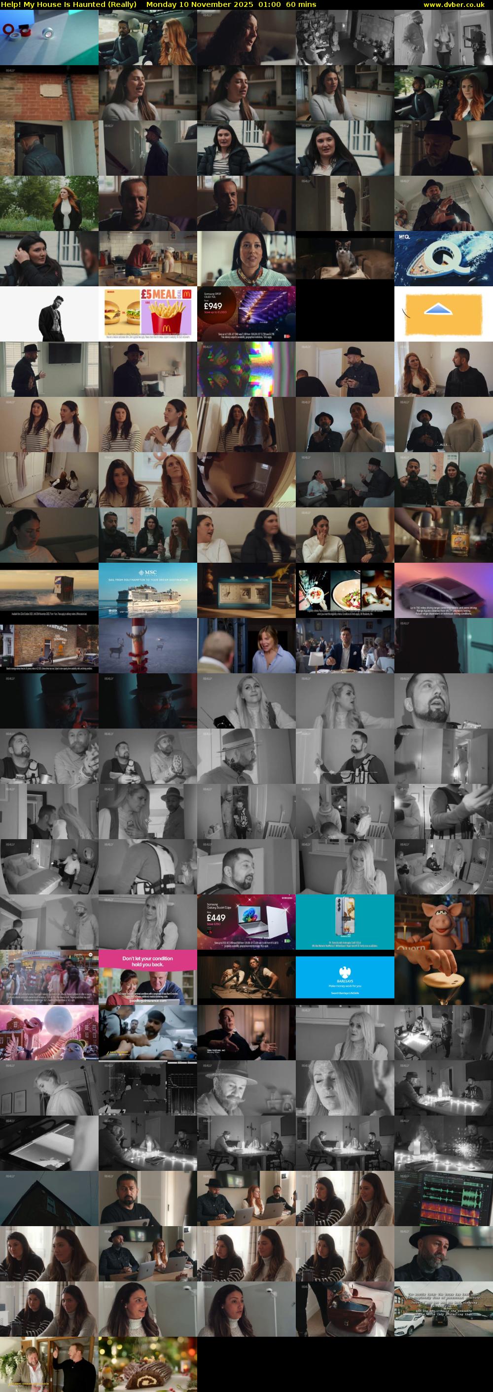 Help! My House Is Haunted (Really) Monday 10 November 2025 01:00 - 02:00