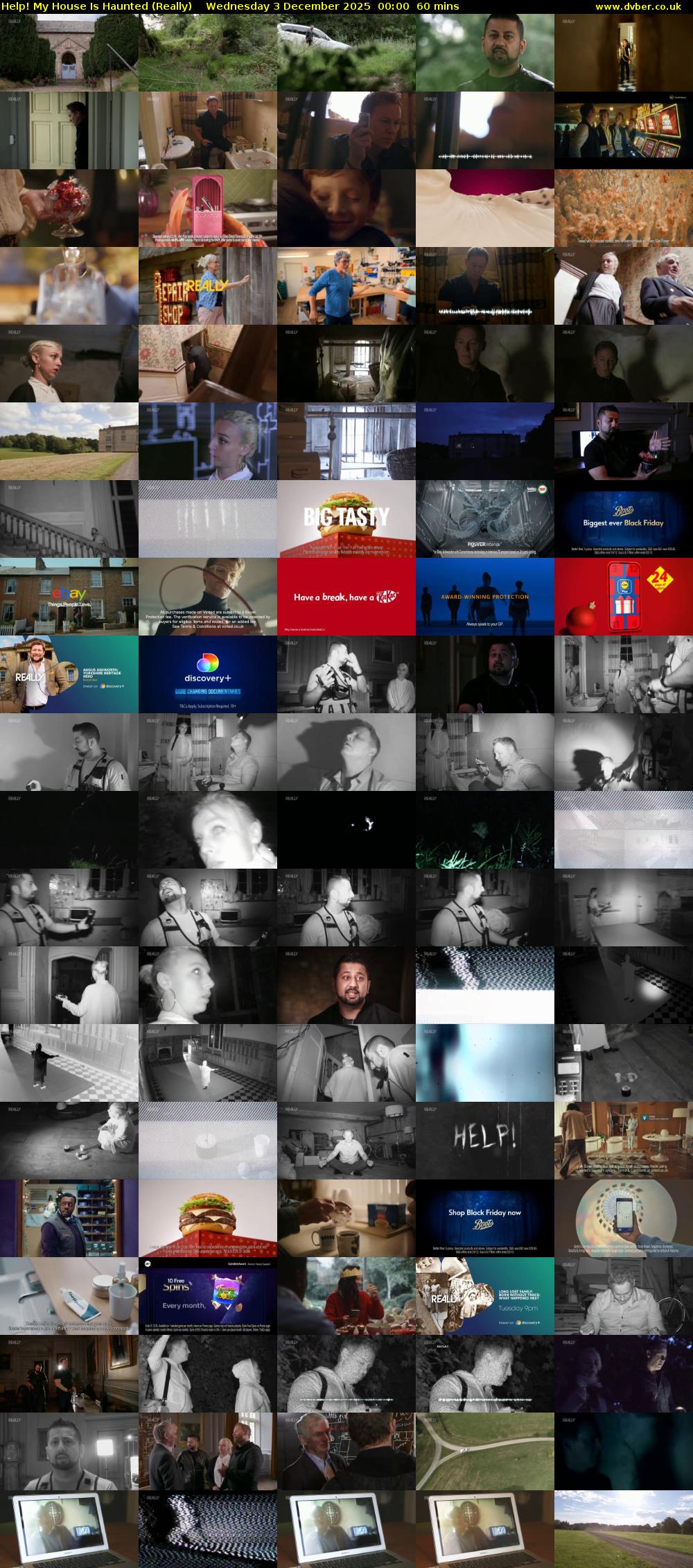 Help! My House Is Haunted (Really) Wednesday 3 December 2025 00:00 - 01:00