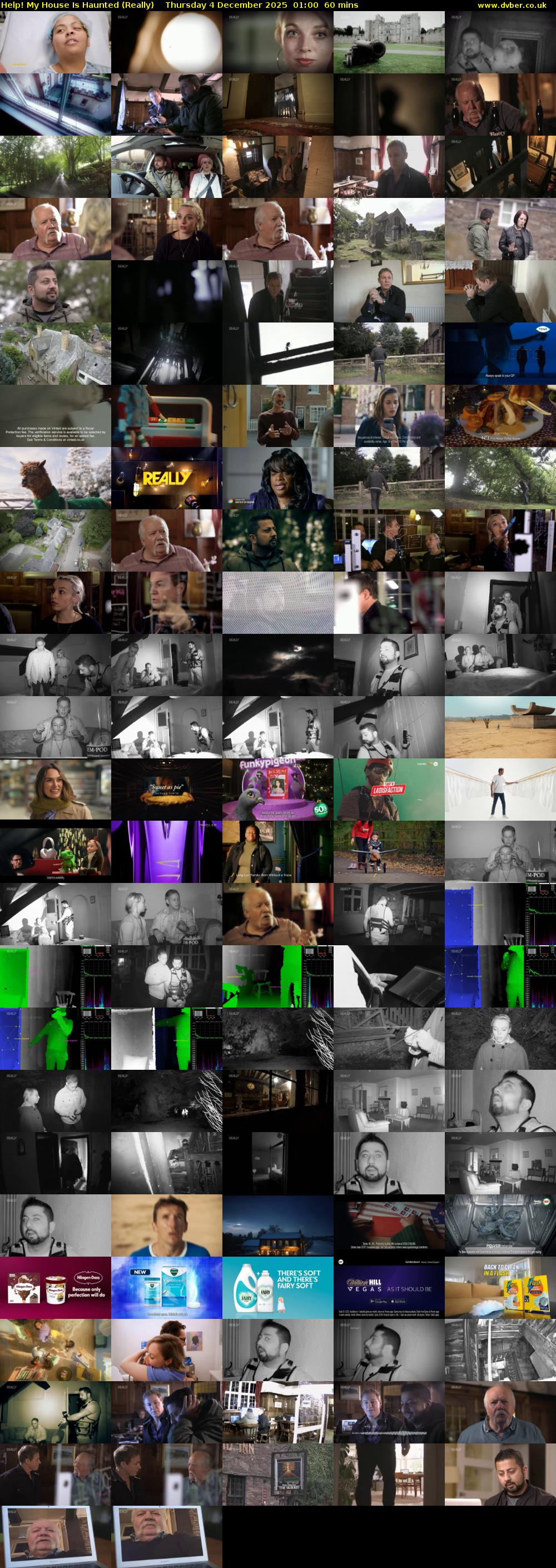 Help! My House Is Haunted (Really) Thursday 4 December 2025 01:00 - 02:00