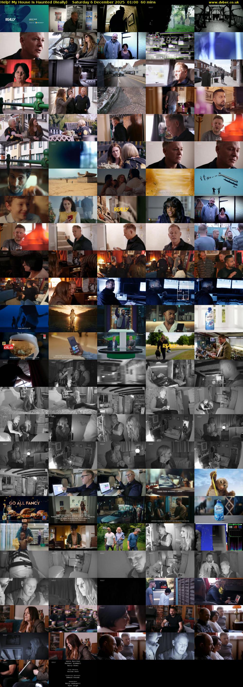 Help! My House Is Haunted (Really) Saturday 6 December 2025 01:00 - 02:00