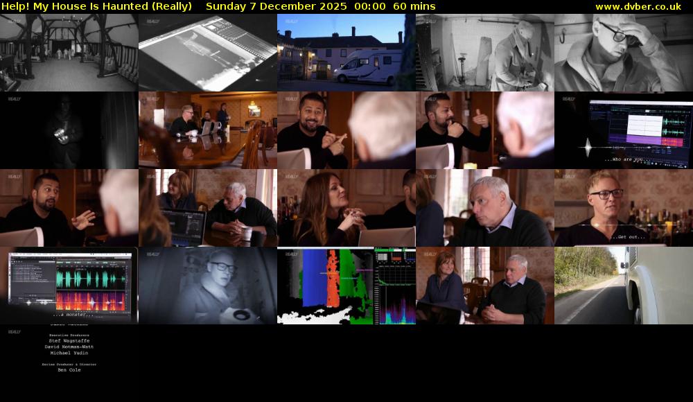 Help! My House Is Haunted (Really) Sunday 7 December 2025 00:00 - 01:00