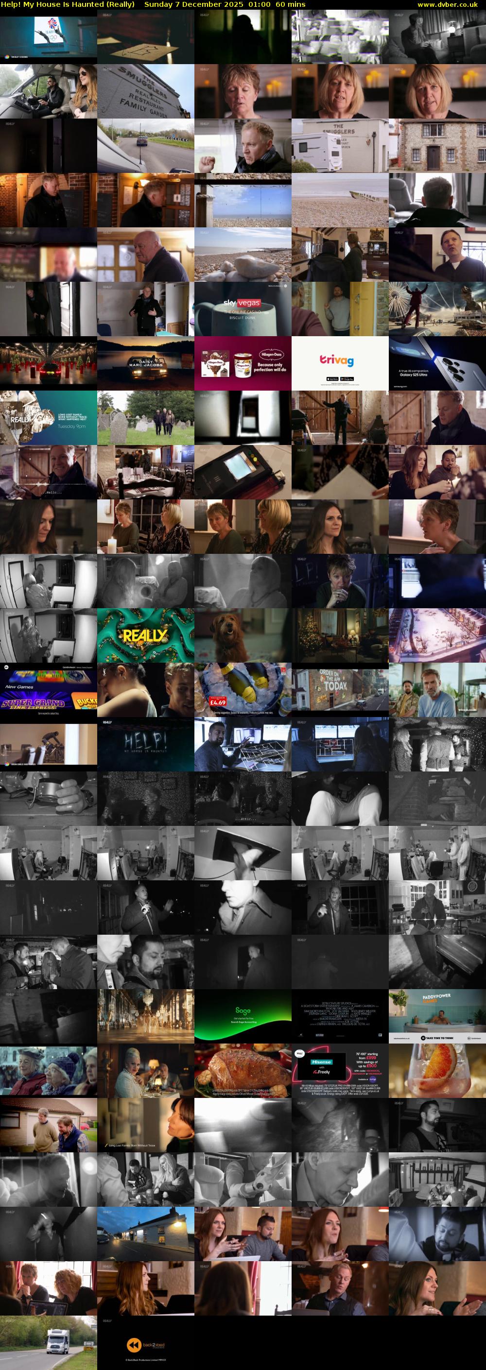 Help! My House Is Haunted (Really) Sunday 7 December 2025 01:00 - 02:00