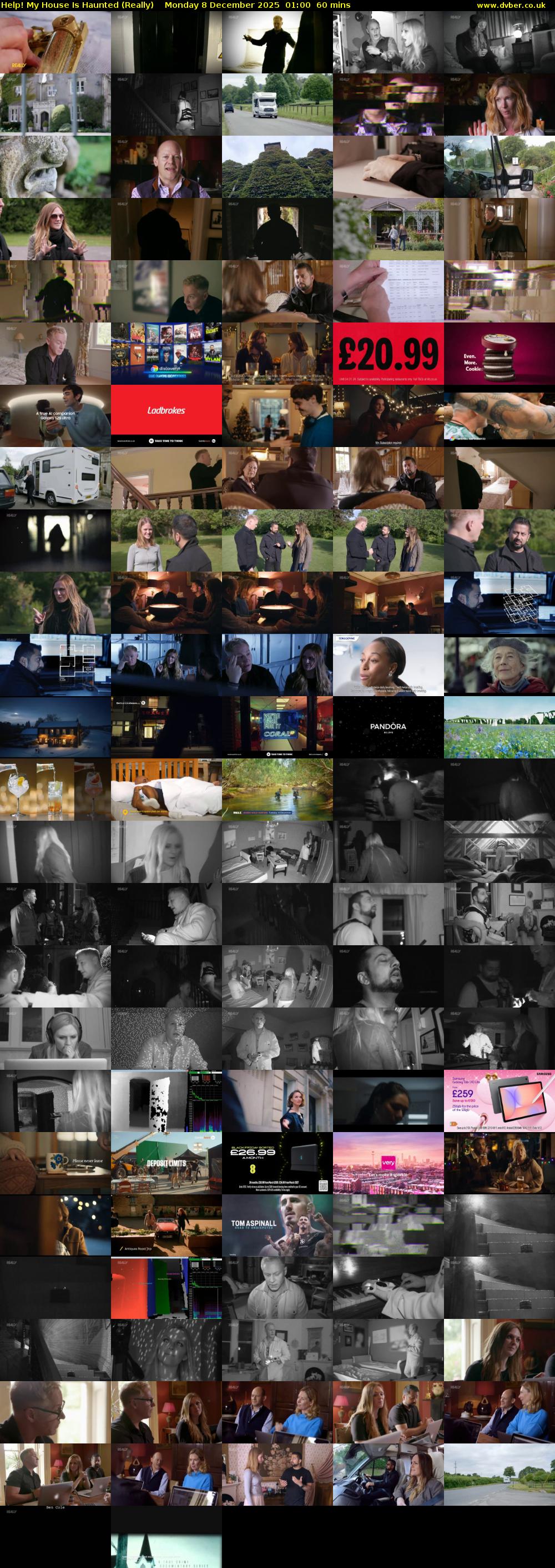 Help! My House Is Haunted (Really) Monday 8 December 2025 01:00 - 02:00