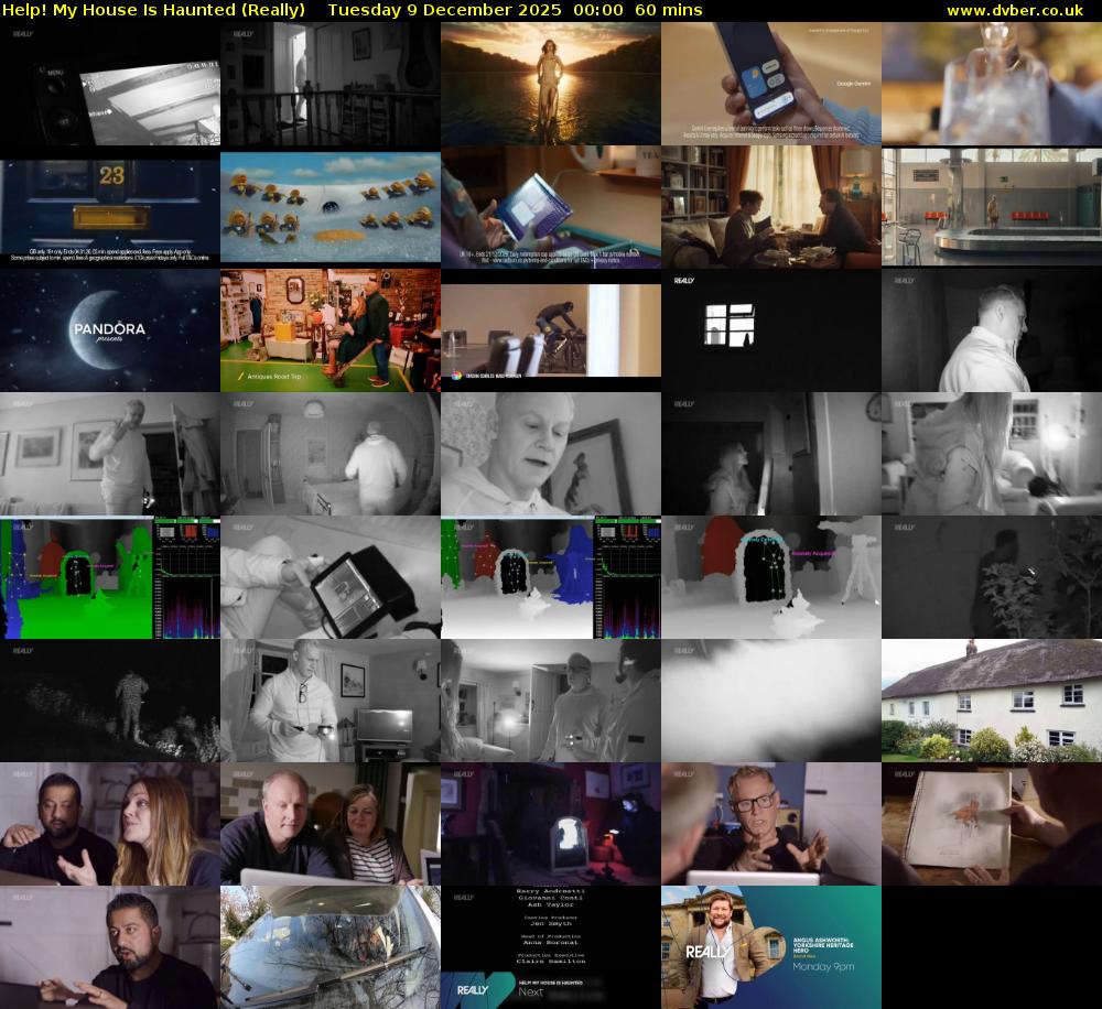 Help! My House Is Haunted (Really) Tuesday 9 December 2025 00:00 - 01:00