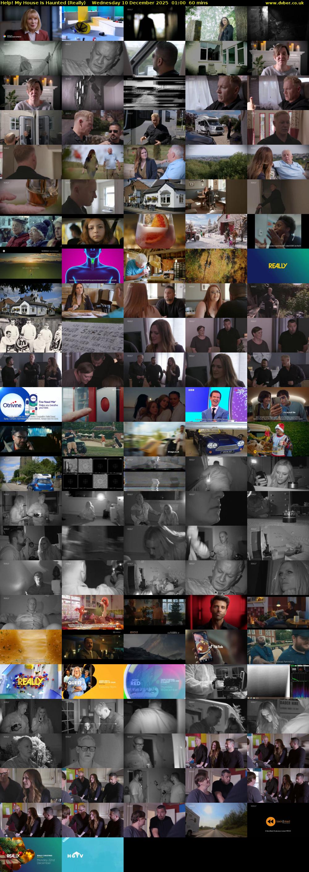 Help! My House Is Haunted (Really) Wednesday 10 December 2025 01:00 - 02:00