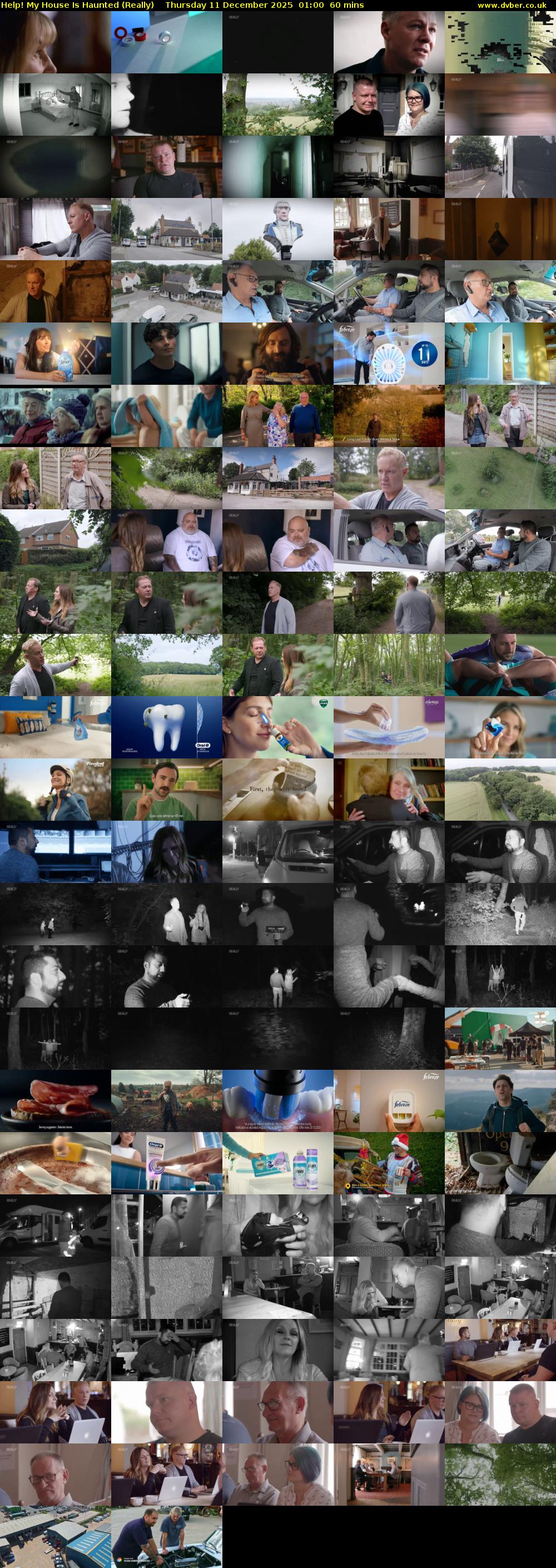 Help! My House Is Haunted (Really) Thursday 11 December 2025 01:00 - 02:00