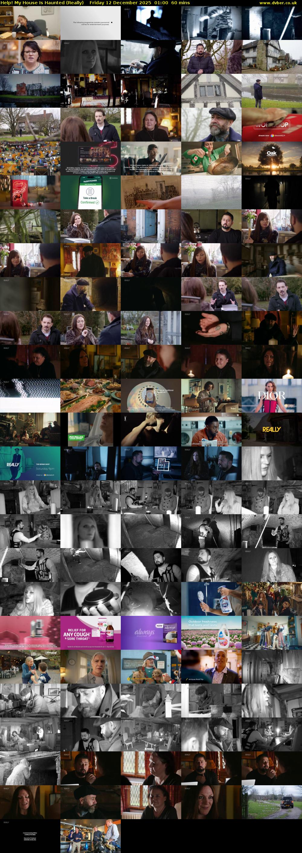 Help! My House Is Haunted (Really) Friday 12 December 2025 01:00 - 02:00