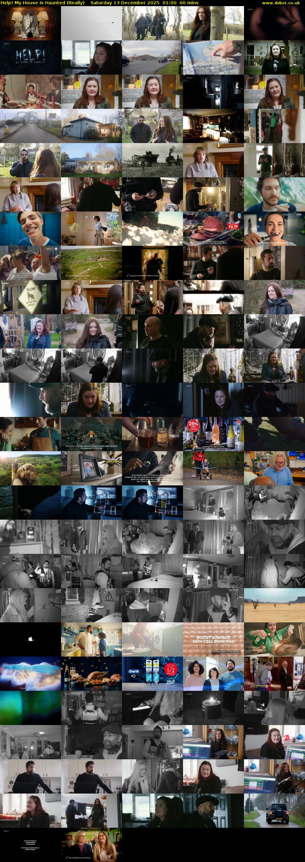 Help! My House Is Haunted (Really) Saturday 13 December 2025 01:00 - 02:00