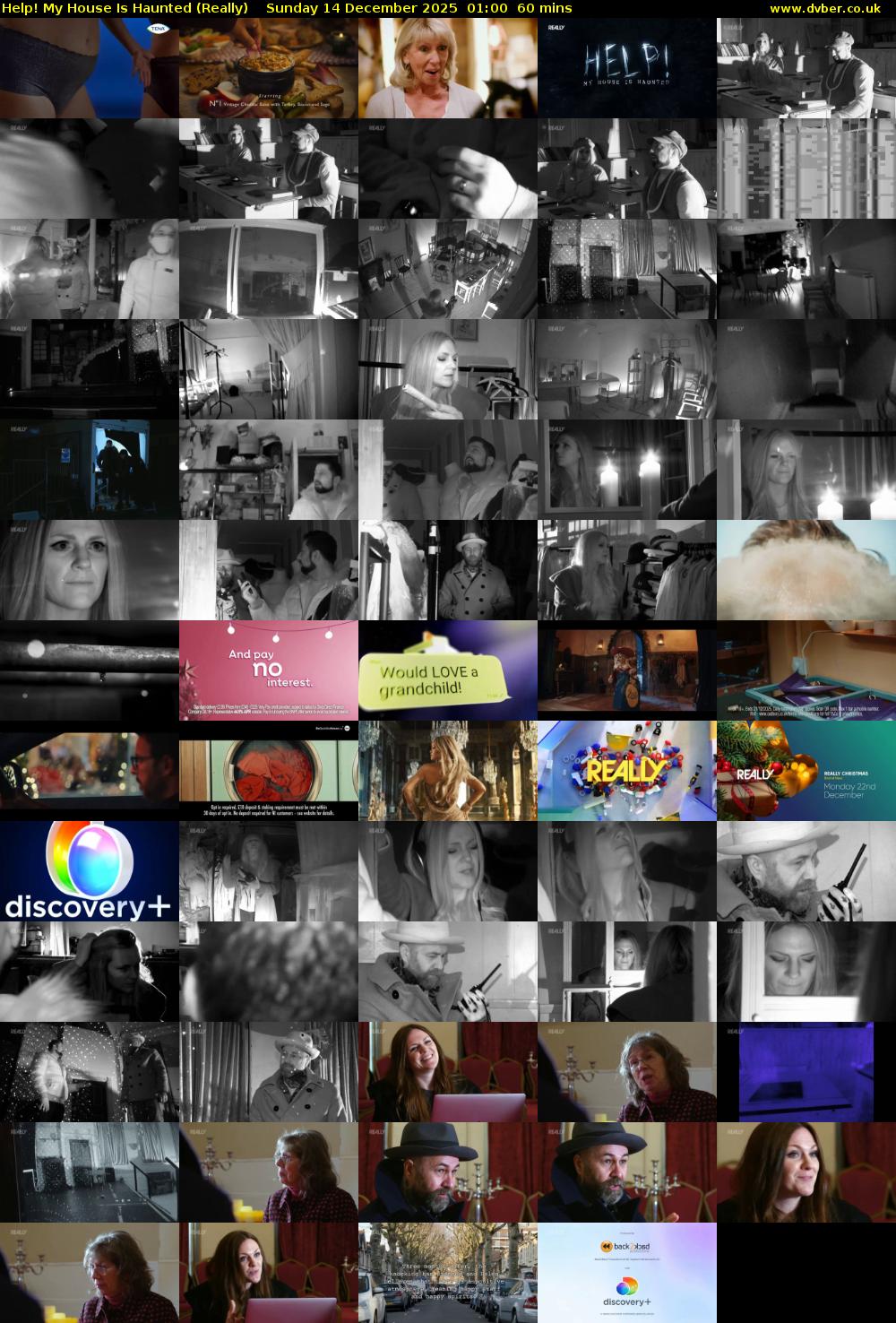 Help! My House Is Haunted (Really) Sunday 14 December 2025 01:00 - 02:00