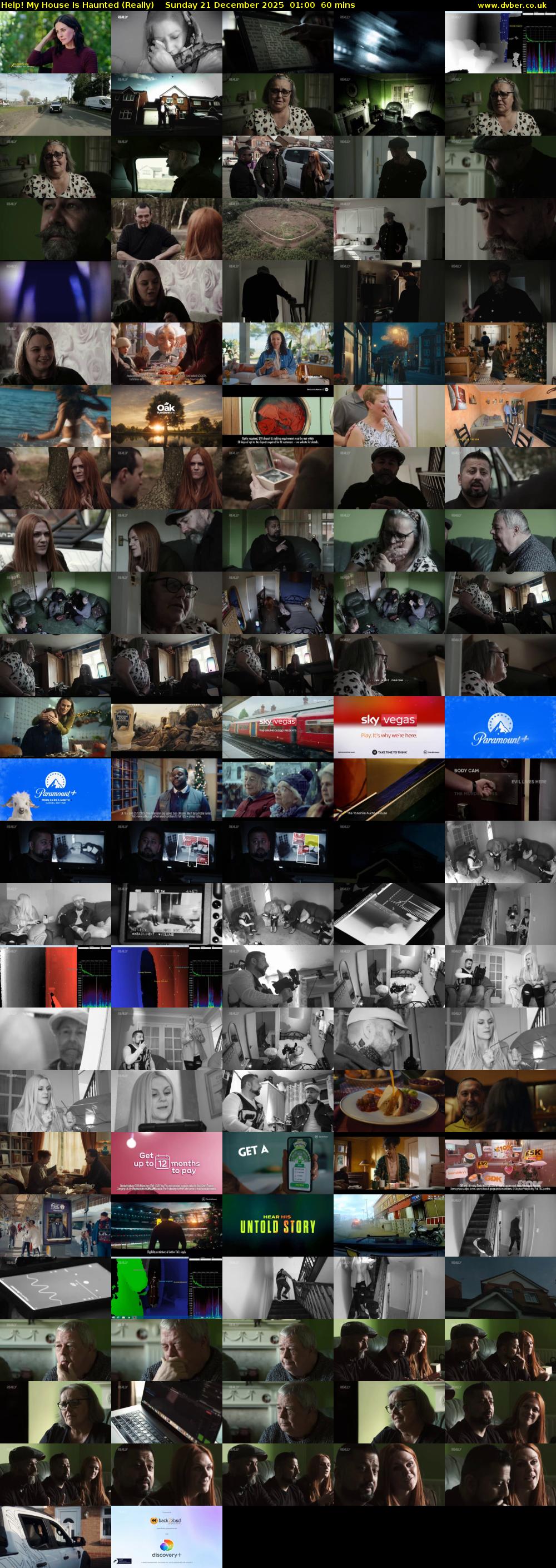 Help! My House Is Haunted (Really) Sunday 21 December 2025 01:00 - 02:00