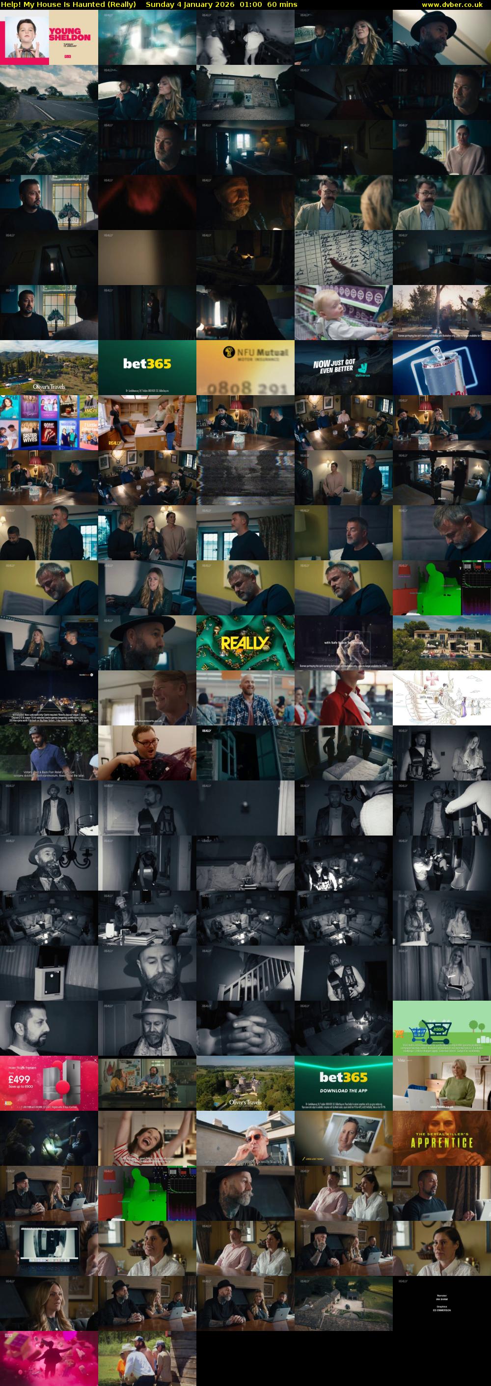 Help! My House Is Haunted (Really) Sunday 4 January 2026 01:00 - 02:00