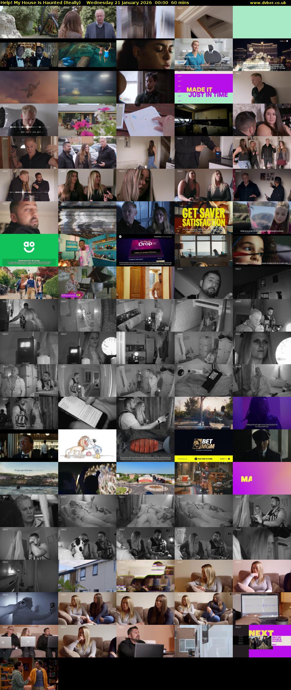 Help! My House Is Haunted (Really) Wednesday 21 January 2026 00:00 - 01:00