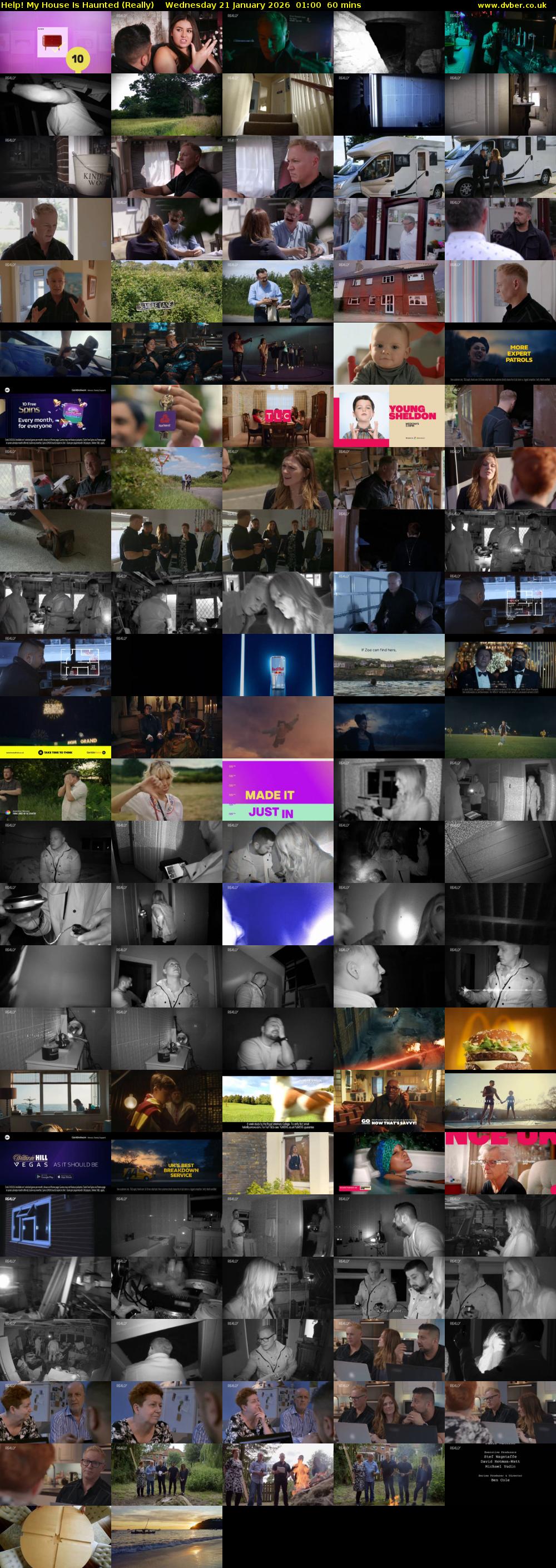 Help! My House Is Haunted (Really) Wednesday 21 January 2026 01:00 - 02:00