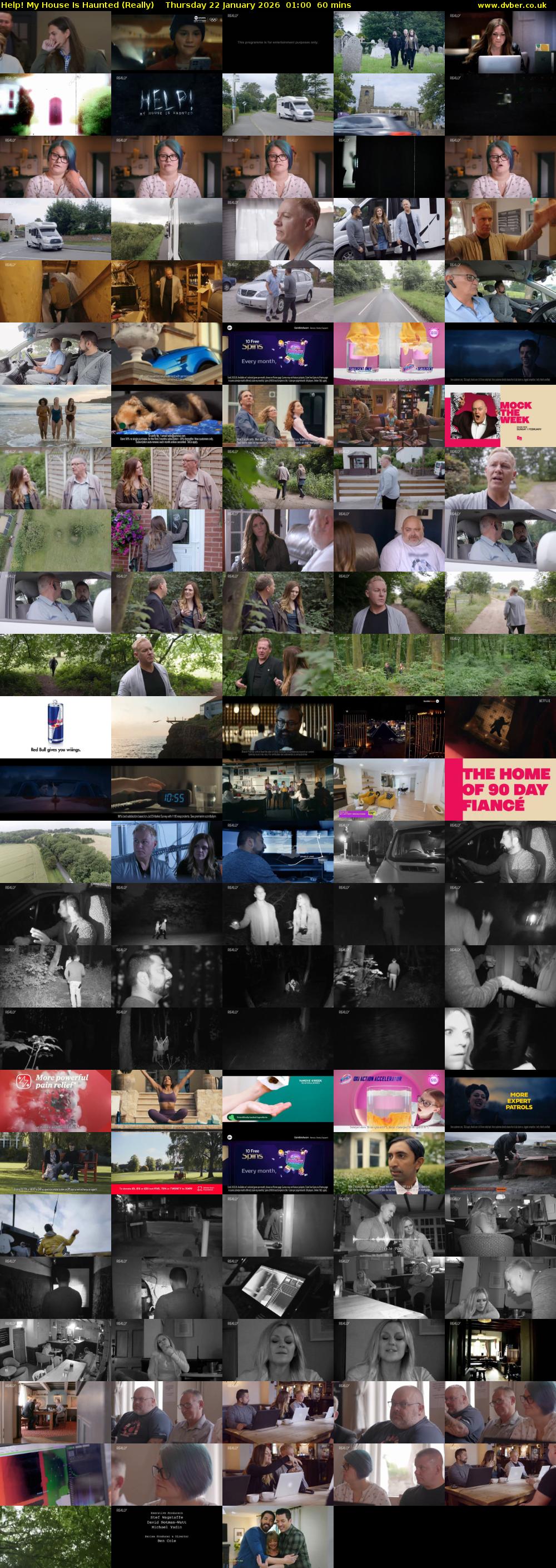 Help! My House Is Haunted (Really) Thursday 22 January 2026 01:00 - 02:00