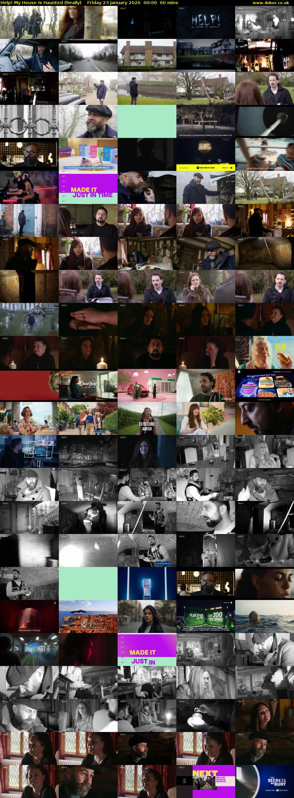 Help! My House Is Haunted (Really) Friday 23 January 2026 00:00 - 01:00