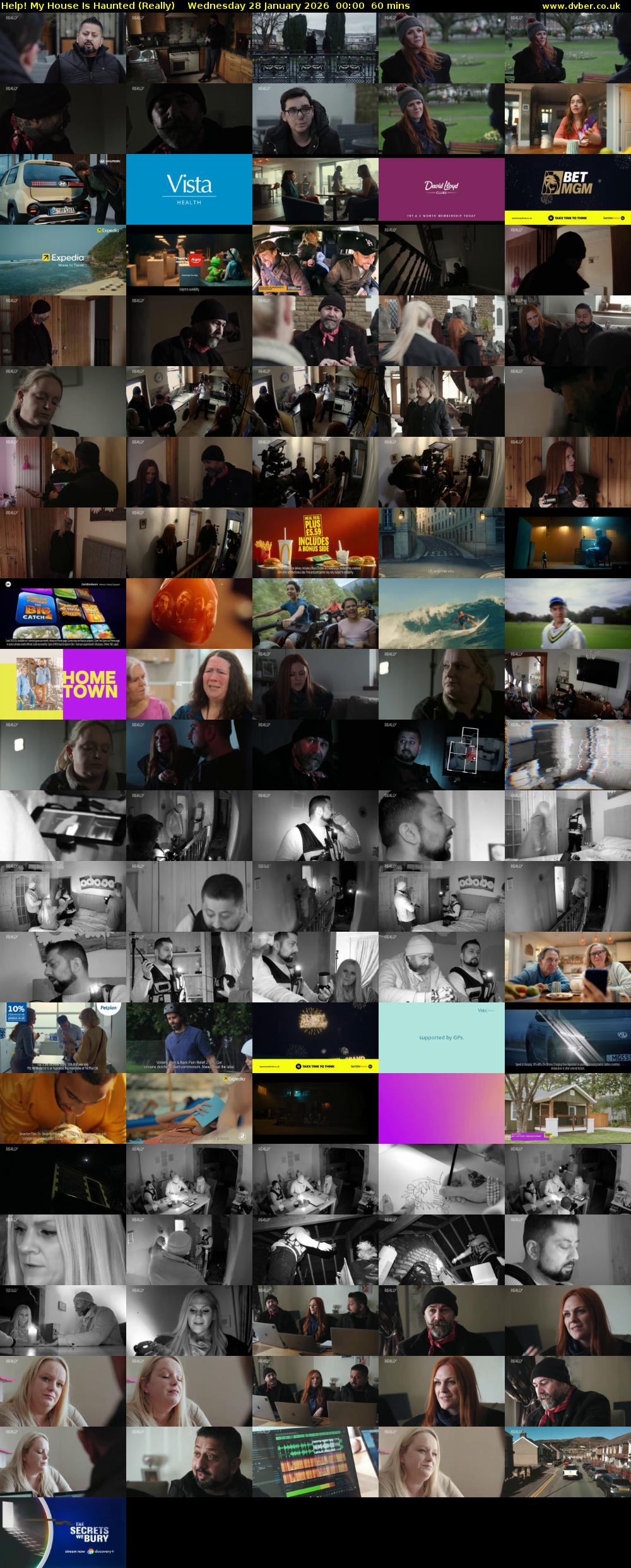 Help! My House Is Haunted (Really) Wednesday 28 January 2026 00:00 - 01:00