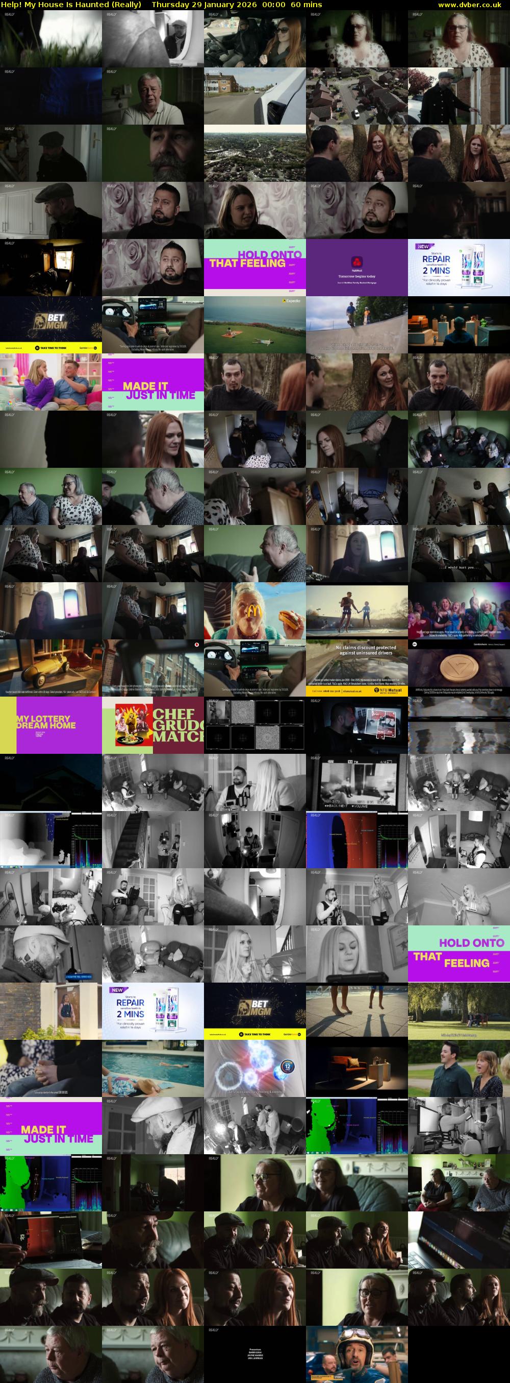 Help! My House Is Haunted (Really) Thursday 29 January 2026 00:00 - 01:00