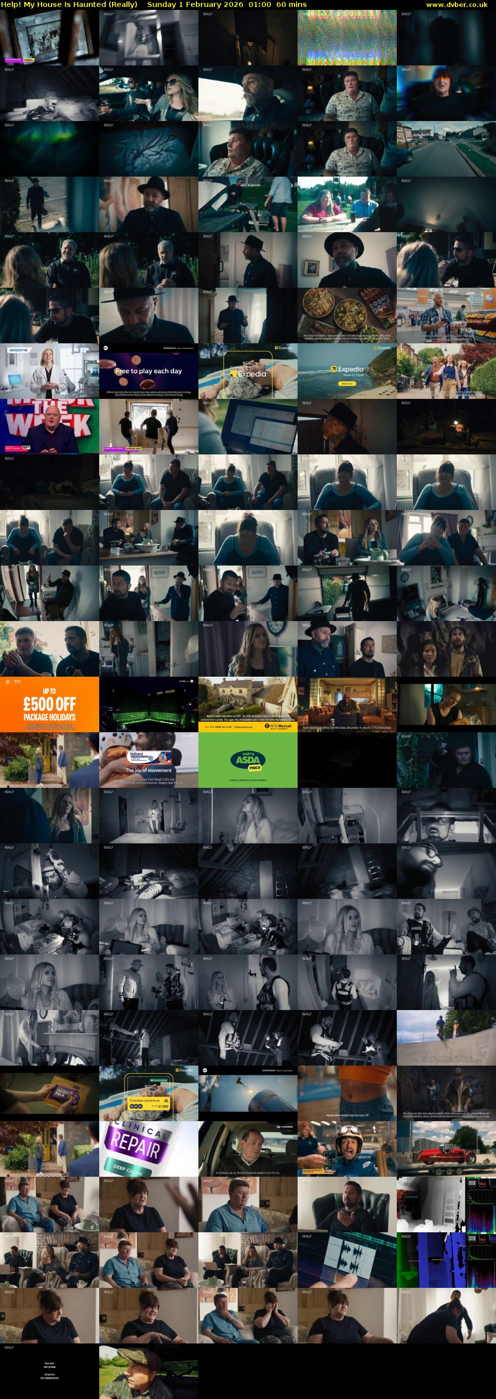 Help! My House Is Haunted (Really) Sunday 1 February 2026 01:00 - 02:00