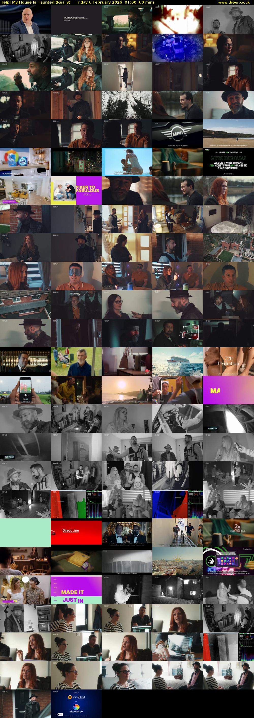 Help! My House Is Haunted (Really) Friday 6 February 2026 01:00 - 02:00