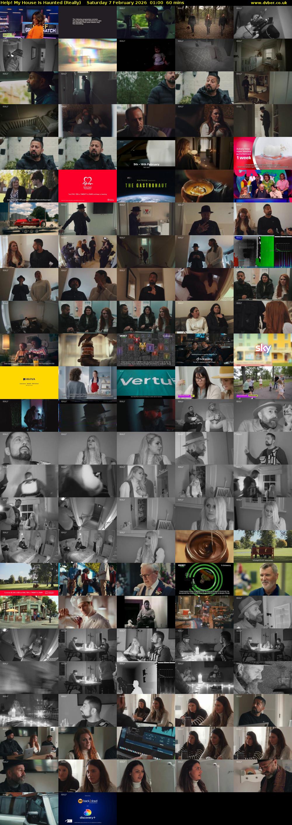 Help! My House Is Haunted (Really) Saturday 7 February 2026 01:00 - 02:00