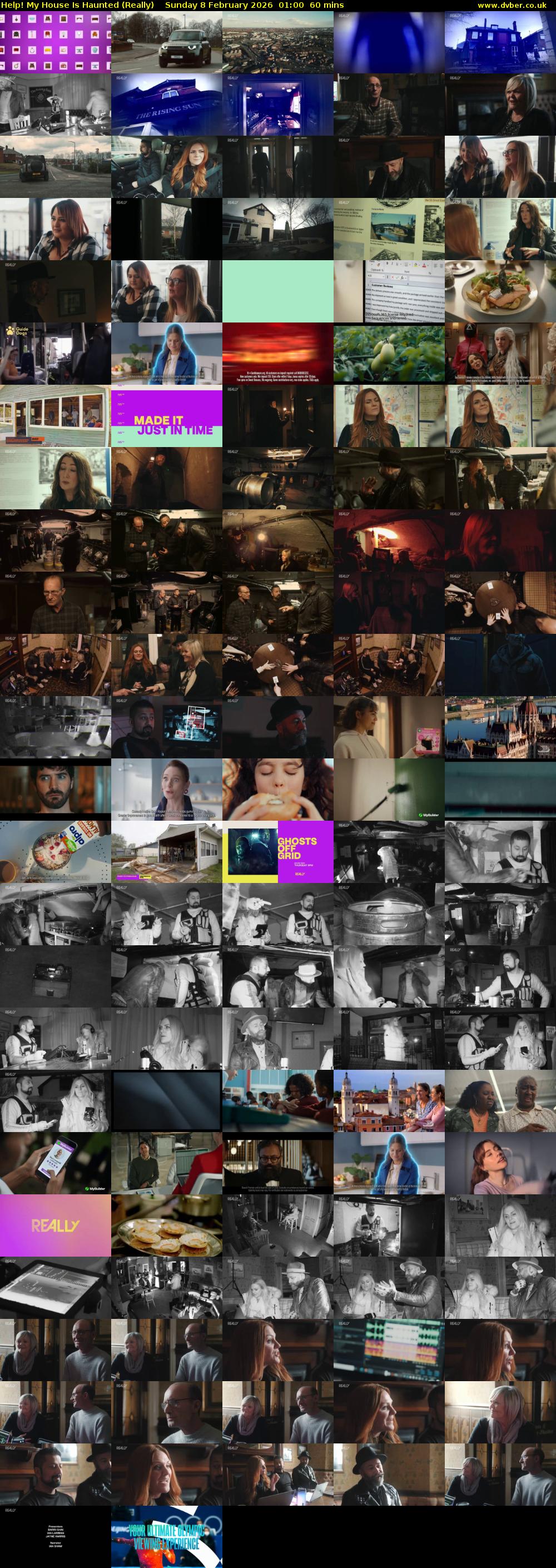 Help! My House Is Haunted (Really) Sunday 8 February 2026 01:00 - 02:00