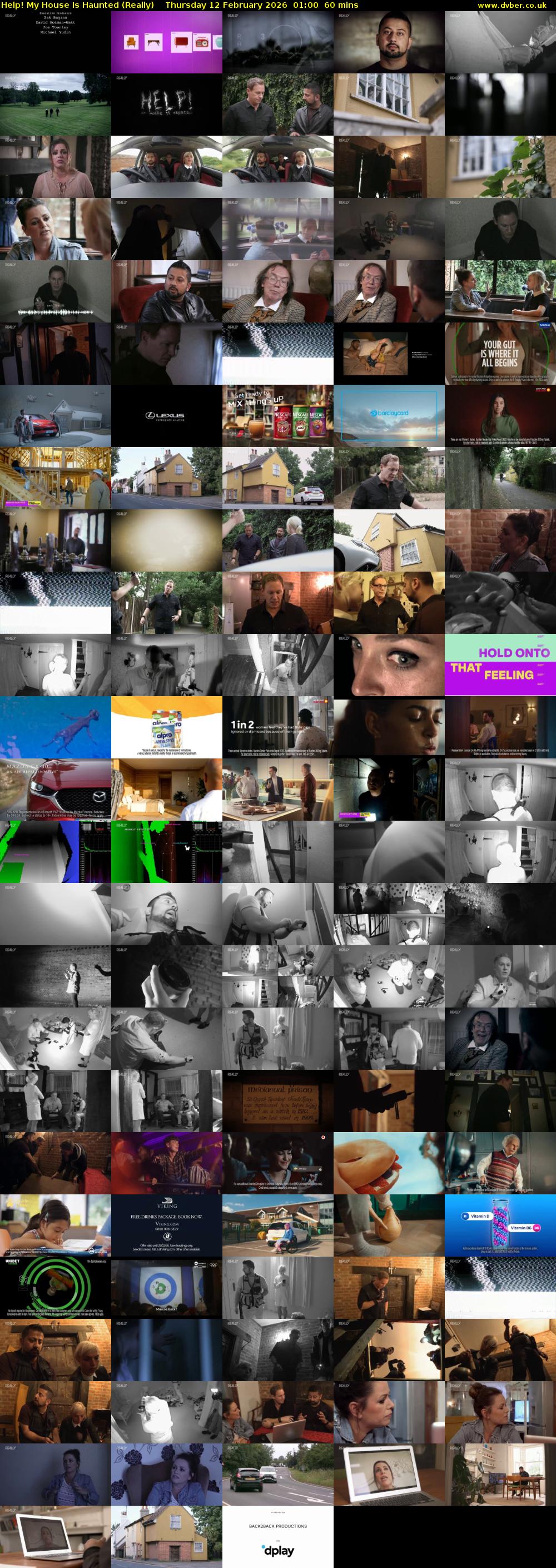 Help! My House Is Haunted (Really) Thursday 12 February 2026 01:00 - 02:00