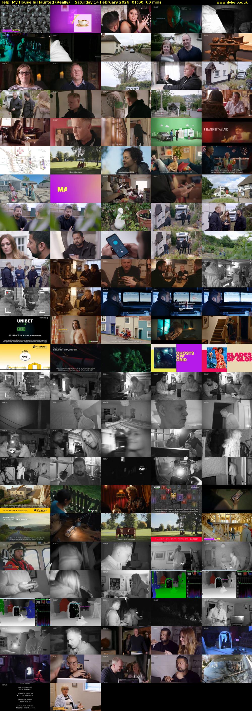 Help! My House Is Haunted (Really) Saturday 14 February 2026 01:00 - 02:00