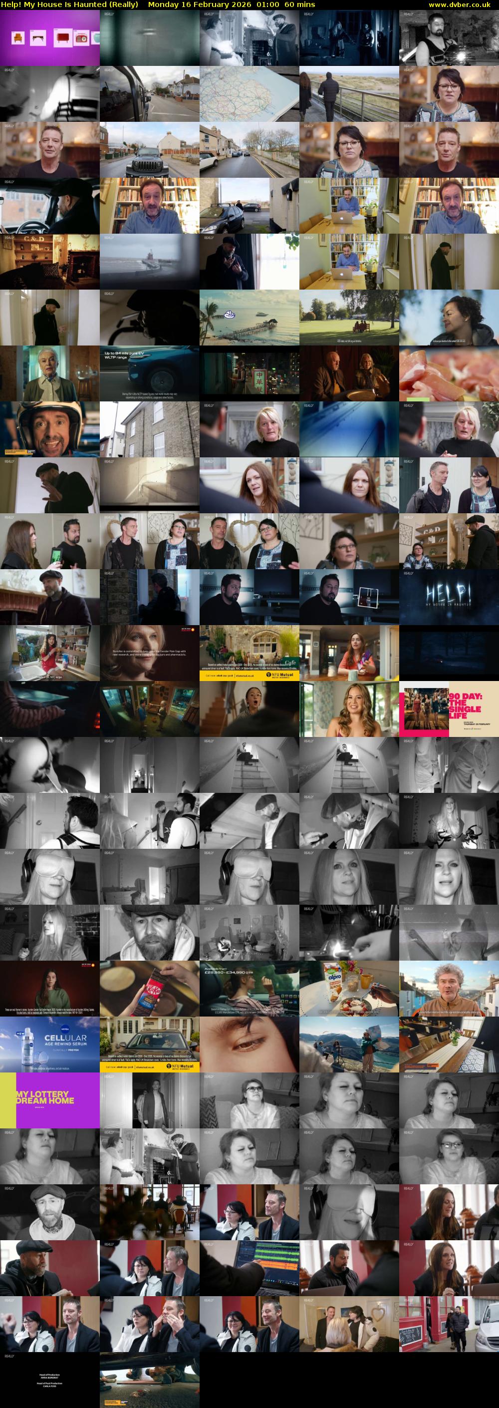 Help! My House Is Haunted (Really) Monday 16 February 2026 01:00 - 02:00