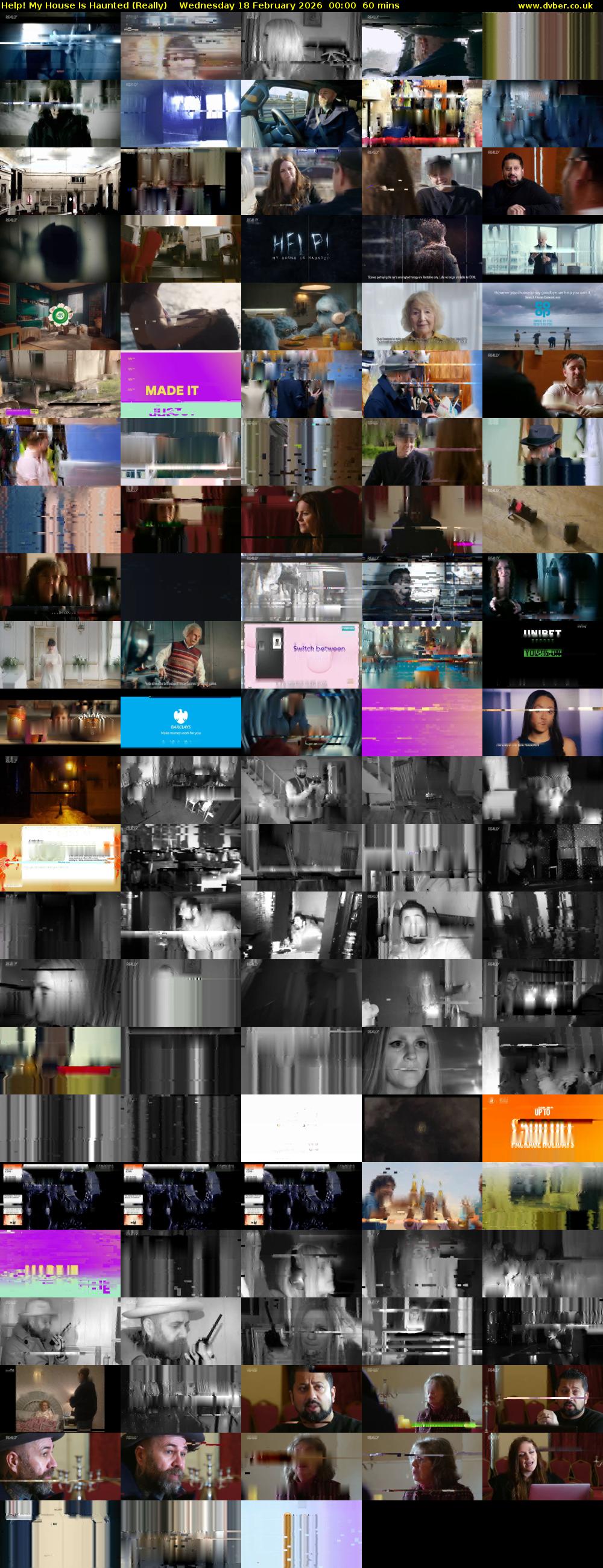 Help! My House Is Haunted (Really) Wednesday 18 February 2026 00:00 - 01:00