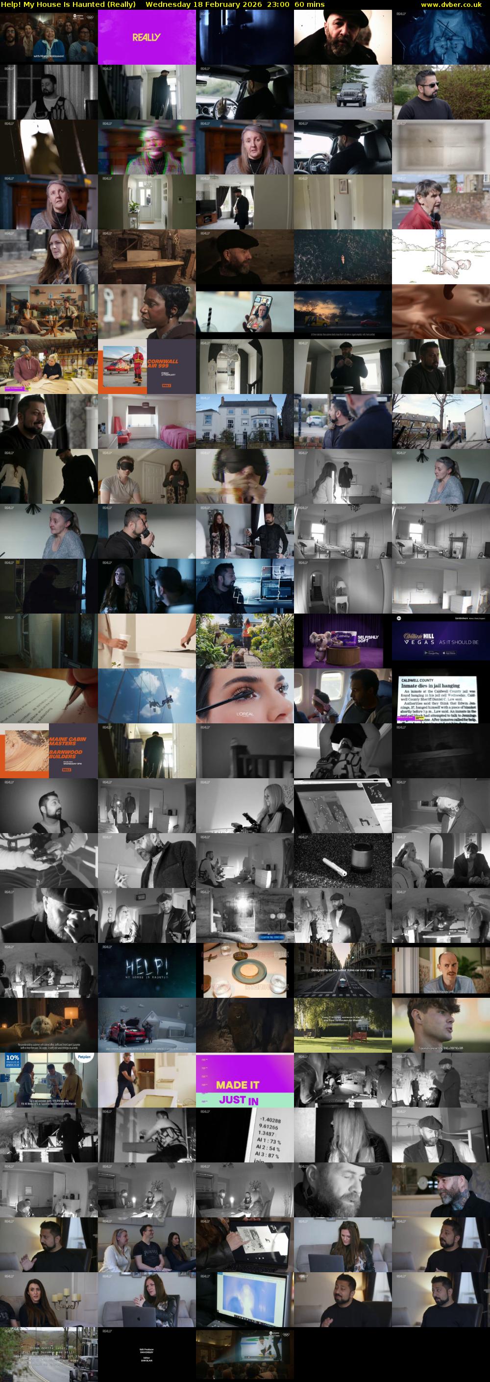 Help! My House Is Haunted (Really) Wednesday 18 February 2026 23:00 - 00:00