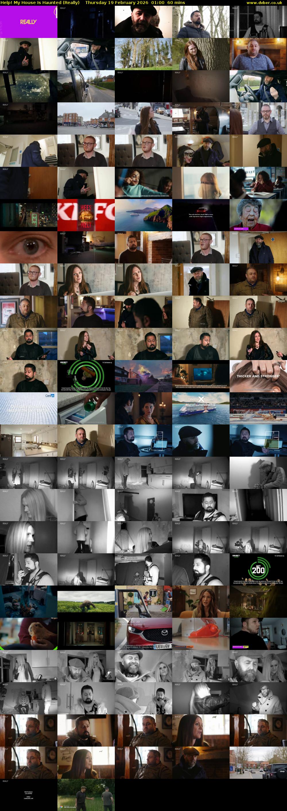 Help! My House Is Haunted (Really) Thursday 19 February 2026 01:00 - 02:00