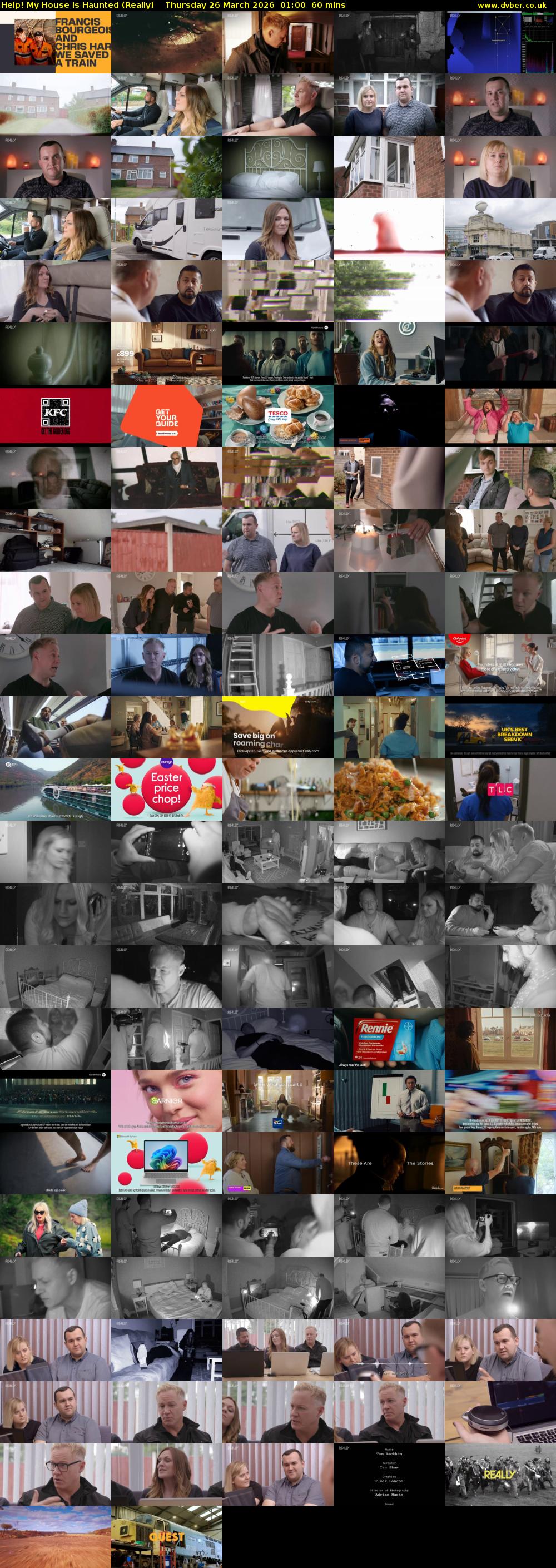 Help! My House Is Haunted (Really) Thursday 26 March 2026 01:00 - 02:00